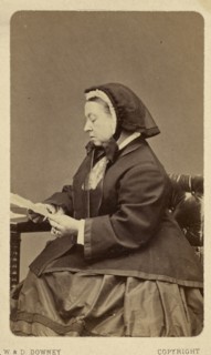 Queen Victoria; W. & D. Downey, British, active 1860 - 1920s, England; about 1880; Albumen silver print