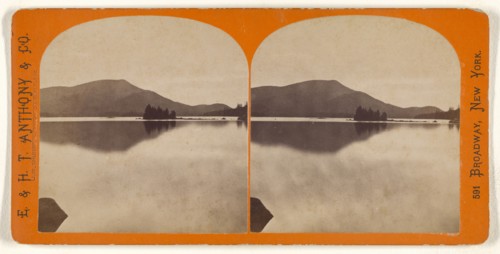 Gems of the Adirondacks. Blue Mountains; George W. Thorne, American, active 1860s - 1870s, about 1869; Albumen silver print