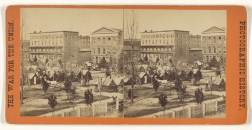Front House and Masonic Hall, Marietta St., Atlanta; Edward and Henry T. Anthony & Co., American, 1862 - 1902, about 1861