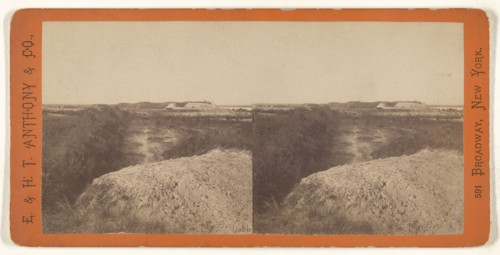 View of Fort Saunders, Knoxville, Tenn; Edward and Henry T. Anthony & Co., American, 1862 - 1902, about 1862 - 1865; Albumen