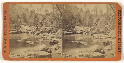 View on the top of Lookout Mountain, below Lulu Lake, Tenn; Edward and Henry T. Anthony & Co., American, 1862 - 1902