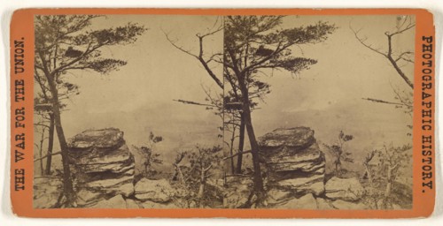 Lookout Valley, from the top of the Mountain, Tenn; Edward and Henry T. Anthony & Co., American, 1862 - 1902, about 1864 - 1865