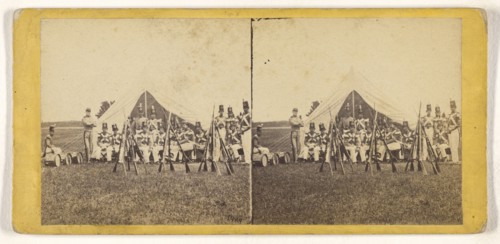 Camp Life; Edward and Henry T. Anthony & Co., American, 1862 - 1902, about 1862 - 1864; Albumen silver print