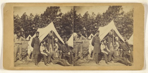 Camp Life, Army of the Potomac. Looking at the Artist; Edward and Henry T. Anthony & Co., American, 1862 - 1902, about 1862