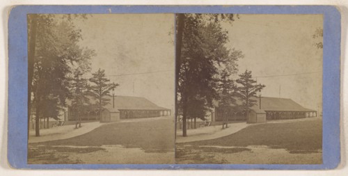 Glen Forest Pavillion 1901; Carroll M. Couch, American, active 1860s - 1880s, 1901; Albumen silver print