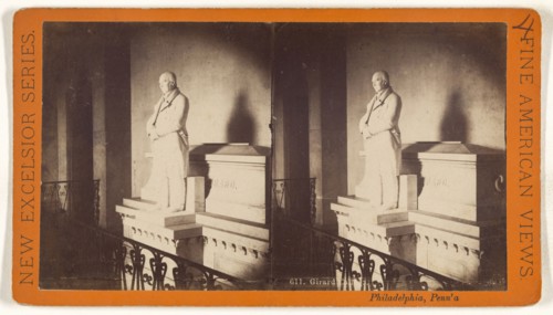 Girard College. Philadelphia, Pennsylvania; American; 1870s; Albumen silver print