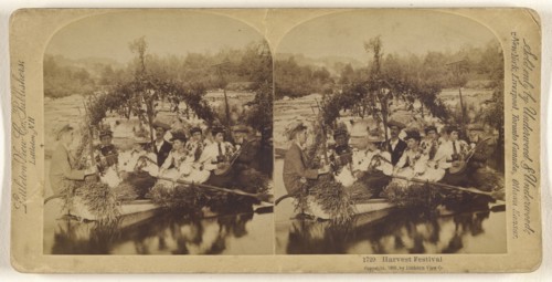 Harvest Festival; Franklin G. Weller, American, 1833 - 1877, 1895; Albumen silver print