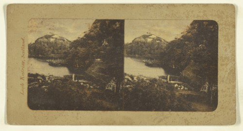 Loch Katrine, Scotland; Attributed to London Stereoscopic Company, active 1854 - 1890, about 1855; Photolithograph, colored