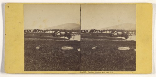Centre Harbor and Red Hill; John P. Soule, American, 1827 - 1904, about 1861; Albumen silver print
