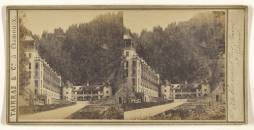 Establissement des Bains, St. Gervais; Tairraz & Cie; about 1865; Albumen silver print