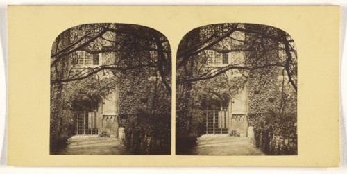 Exeter College, Oxford; Stephen Thompson, British, about 1830 - 1893, 1860s; Albumen silver print