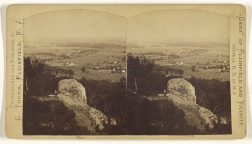 Washington Rock to Sandy Hook; Guillermo Thorn, American, active 1870s, 1870s; Albumen silver print
