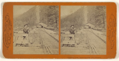 Incline Plain, Ralston, Pa; George W. Thorne, American, active 1860s - 1870s, 1870s; Albumen silver print