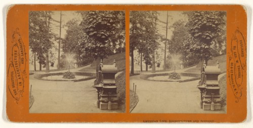Fairmount Park, Philadelphia, Pennsylvania; George W. Thorne, American, active 1860s - 1870s, 1870s; Albumen silver print