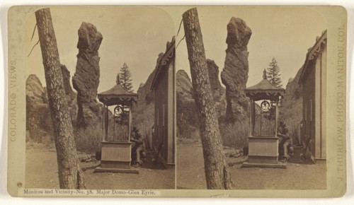 Manitou and Vicinity. Major Domo - Glen Eyrie; James T. Thurlow, American, 1831 - 1878, 1870s; Albumen silver print