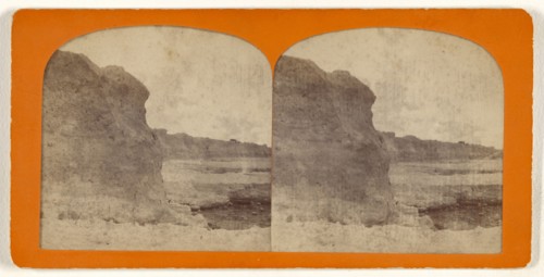 Great Ice Wall, Nantasket Beach, Mass., Winter of 1875; G.W. Tirrell, 2nd, American, active Hingham, Massachusetts 1870s - 1890s