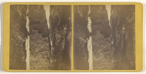 Leaning Column; Horace S. Tousley, American, 1825 - 1895, about 1875; Albumen silver print