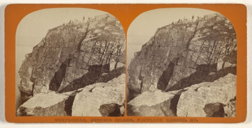 White-Head, Cushing Island, Portland Harbor, Me; Simon Towle, American, active Lowell, Massachusetts 1855 - 1893, 1870s