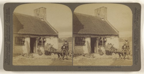 A General Merchandise Store, Killorgin, Ireland; Underwood & Underwood, American, 1881 - 1940s, 1901; Albumen silver print