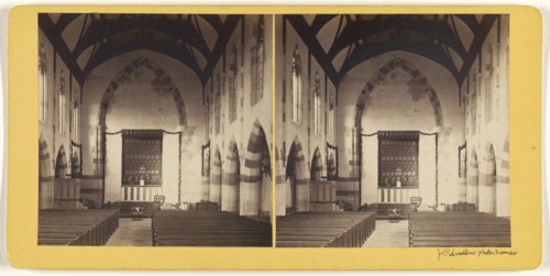 Church of St. Saviour, Dundee, dwi. Brechin, Scotland, G.F. Bodley architect; James Valentine, Scottish, 1815 - 1879, 1870s