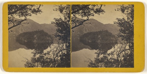 Loch Katrine - Ellen's Isle; James Valentine, Scottish, 1815 - 1879, 1870s; Albumen silver print