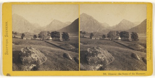 Glencoe - the Scene of the Massacre; James Valentine, Scottish, 1815 - 1879, 1870s; Albumen silver print