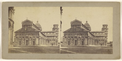 Pisa Cathedral; Enrico Van Lint, Italian, active Pisa, Italy 1850s - 1870s, about 1865; Albumen silver print