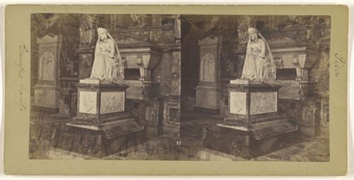 Pisa, Interior, Santo Campo; Enrico Van Lint, Italian, active Pisa, Italy 1850s - 1870s, about 1865; Albumen silver print