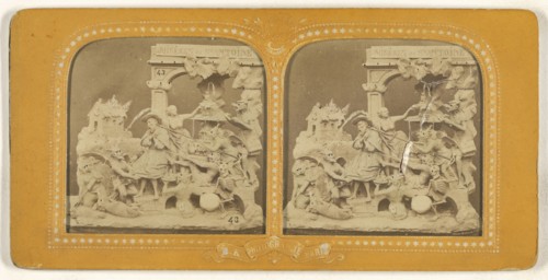 Miseres de Stantoine; Adolphe Block, French, 1829 - about 1900, 1860s; Hand-colored Albumen silver print