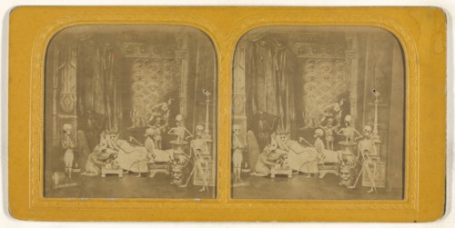 Les Medecines du Diable; Charles Dauvois, French, active 1860s, 1860s; Hand-colored Albumen silver print