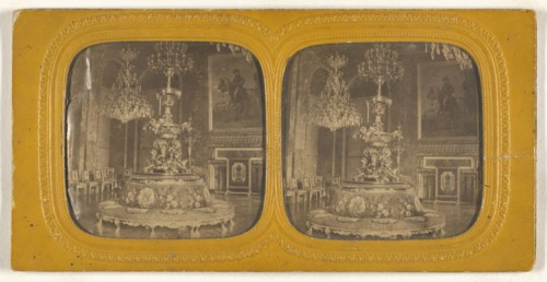Le a C. Elysee; E. Lamy, French, active 1860s - 1870s, about 1868; Hand-colored Albumen silver print