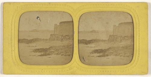 Pleine Mer a Sainte Malo; Jules Marinier, French, active 1860s, 1855 - 1865; Hand-colored Albumen silver print