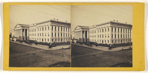 United States Patent Office; George D. Wakely, American, active 1856 - 1880, 1866; Albumen silver print