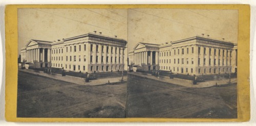 United States Patent Office; George D. Wakely, American, active 1856 - 1880, 1866; Albumen silver print