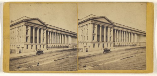United States Treasury; George D. Wakely, American, active 1856 - 1880, 1866; Albumen silver print