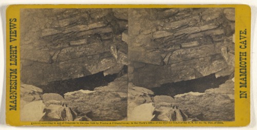 Hanging Rocks.; Charles Waldack, American, 1828 - after 1904, 1866; Albumen silver print