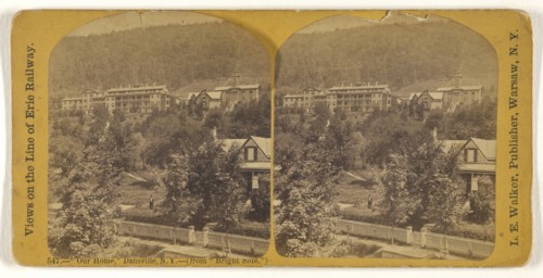 Our Home,  Dansville, N.Y. -, from  Bright Side. , L. E. Walker, American, 1826 - 1916, active Warsaw, New York, about 1870