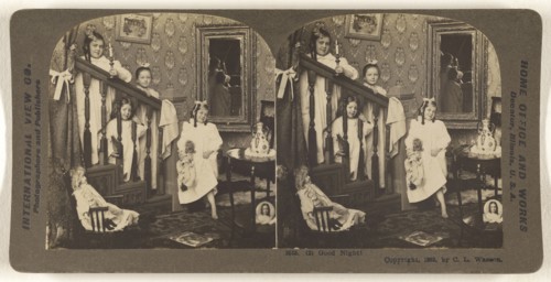 Good Night; Charles L. Wasson, American, active 1900s - 1910s, 1903; Gelatin silver print