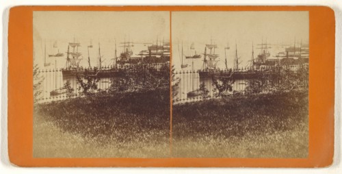 Hudson River from Hoboken, N.J; Attributed to Peter F. Weil, American, active New York, New York 1860s - 1870s, about 1865