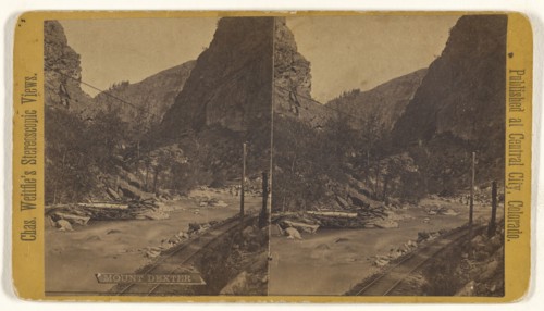 Mount Dexter; Charles Weitfle, American, 1836 - after 1884, about 1880; Albumen silver print