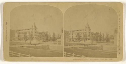 Maplewood House, Bethlehem, N.H; Franklin G. Weller, American, 1833 - 1877, about 1870; Albumen silver print