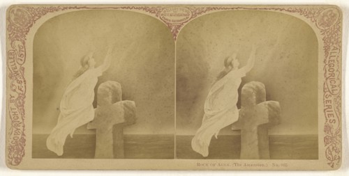 Rock of Ages, The Ascension., Franklin G. Weller, American, 1833 - 1877, 1876; Albumen silver print