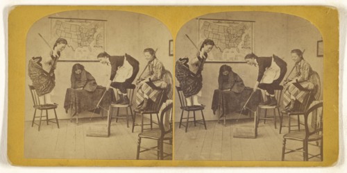 Just before the Battle; Franklin G. Weller, American, 1833 - 1877, about 1870; Albumen silver print