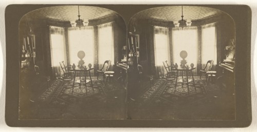 Parlor at 427 1st ,08; Julius M. Wendt, American, active 1900s - 1910s, 1908; Gelatin silver print