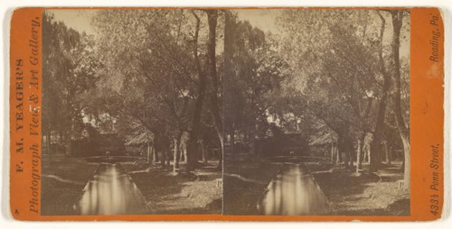 Litiz Springs, Lancaster Co; F.M. Yeager, American, active Reading, Pennsylvania 1870s, 1870s; Albumen silver print