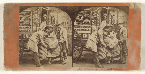 Now marm say when; British; about 1860; Albumen silver print