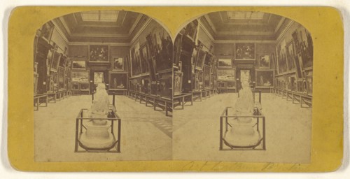 Art Gallery, Bristol; about 1860; Albumen silver print
