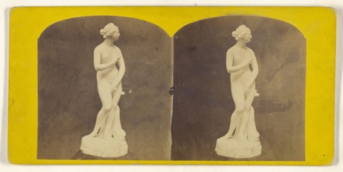 Venus de Medici; about 1865; Albumen silver print