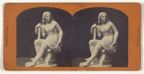 Wood Nymph; about 1865; Albumen silver print