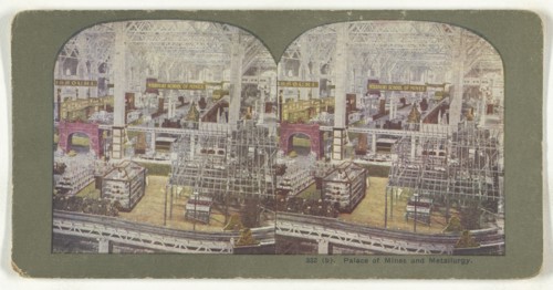 Palace of Mines and Metallurgy; American; about 1900; Color Photomechanical